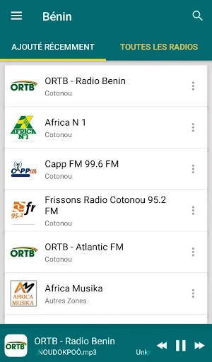 Radio Benin Screenshot 1