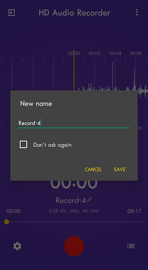 HD Audio & Sound Recorder | 2020 Screenshot 3