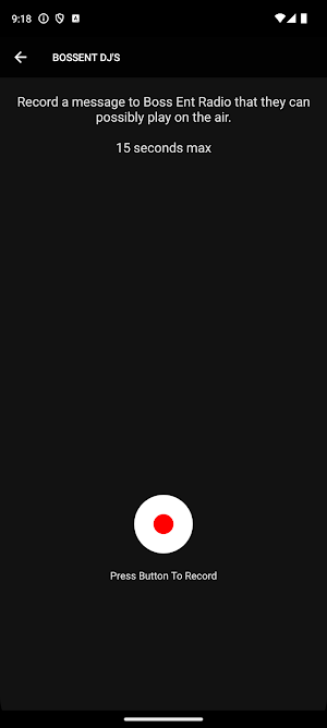 BossEntRadio Screenshot 3