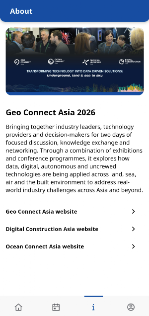 Geo Connect Asia 2026 Screenshot 3
