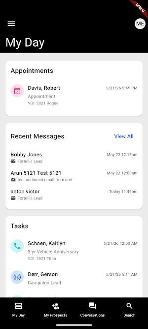 CDK CRM Screenshot 1