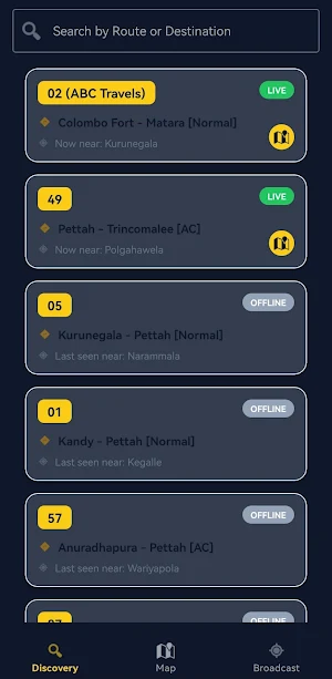PBTSL - Public Bus Tracker SL Screenshot 0