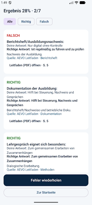 AEVO Trainieren - Testen 2026 Screenshot 2