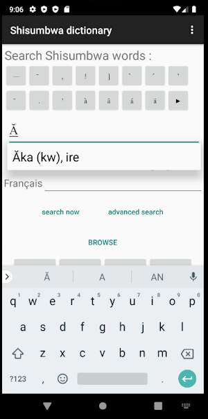 Dictionnaire Shisumbwa - Fr Screenshot 3