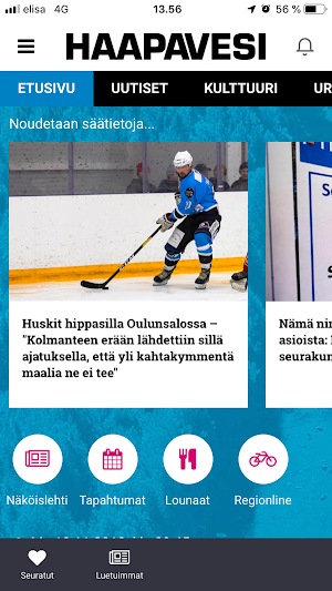 Haapavesi-lehti Screenshot 0