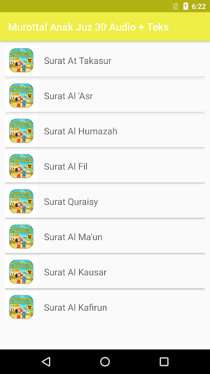 Murottal Al Quran Anak Juz 30 Screenshot 3