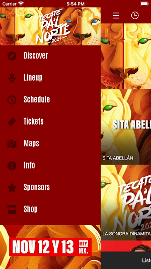 Tecate Pal Norte 2021 Screenshot 1