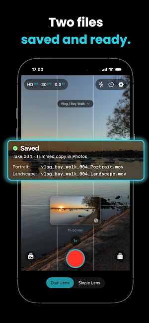 ContentCam: Dual Camera Video Screenshot 3