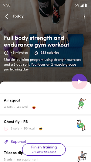 Sport & Mind Screenshot 2