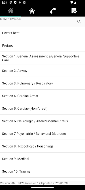 MESTA EMS PROTOCOLS Screenshot 0