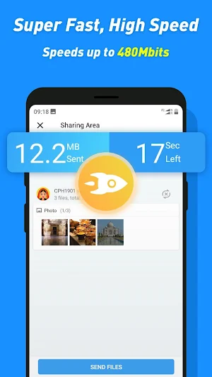 IndiaShare Lite: File Transfer Screenshot 0