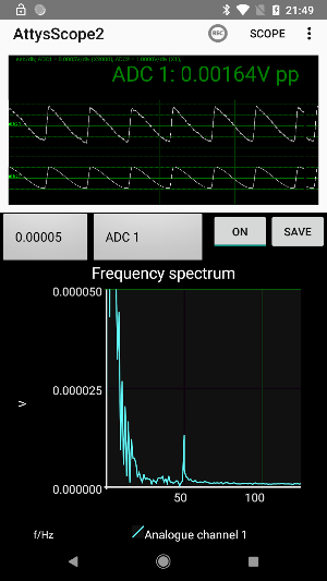 AttysScope Screenshot 1