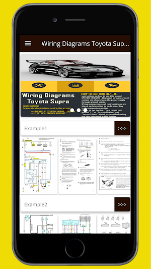 Wiring Diagrams Toyota Supra Screenshot 0