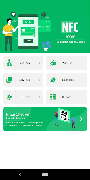 NFC Tools and Tag Reader Screenshot 1