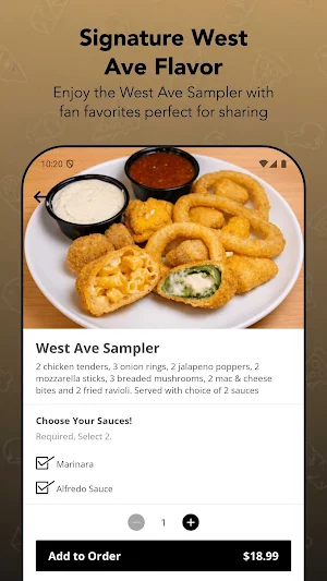 West Ave Pizza Screenshot 2