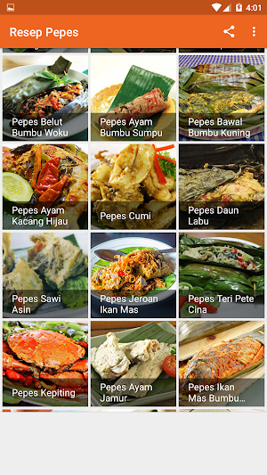 Resep Pepes Screenshot 3