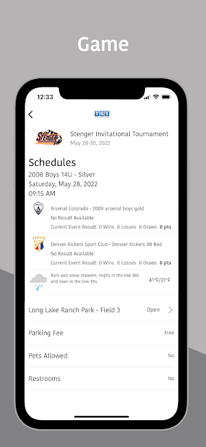 Stenger Invitational Screenshot 2
