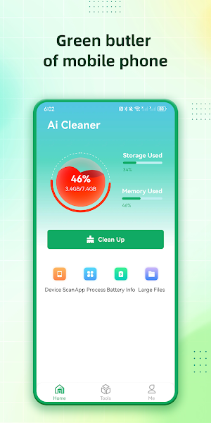 Green Cleaner Screenshot 0