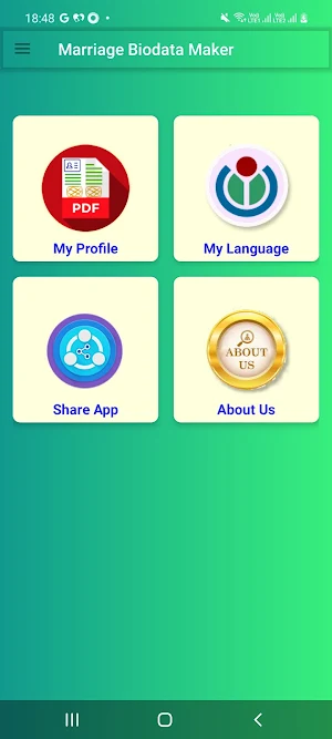 Gujrati Marriage Profile Maker Screenshot 1