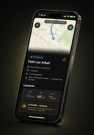 dB Ride – Noise Meter & GPS Screenshot 2