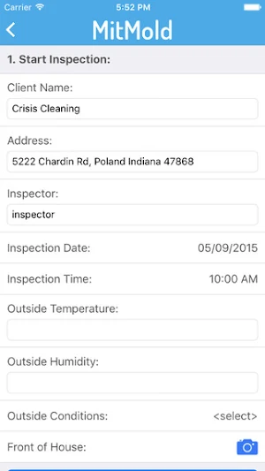 MI&T Inspector App Screenshot 3