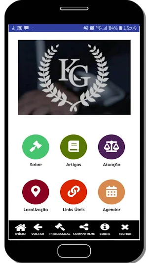 Kazzubek&Gomes Advocacia Screenshot 0