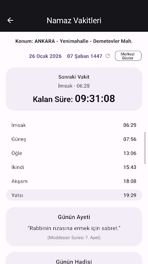 Zikirmetre Vird Pro Screenshot 1