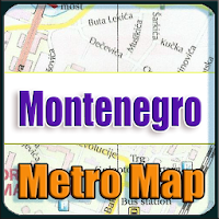 Montenegro Metro Map Offline