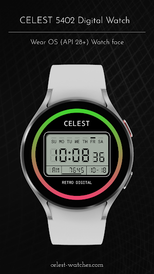 CELEST5402 Retro Digital Watch Screenshot 2