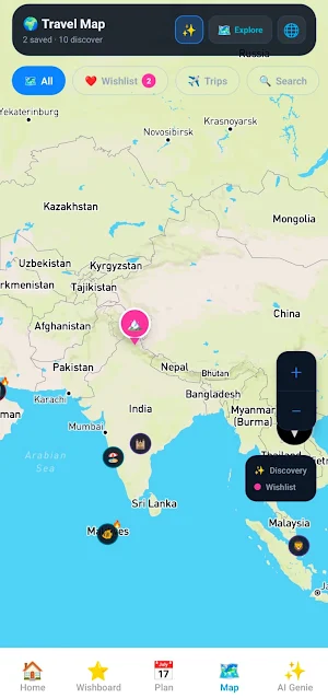 TripWish Screenshot 3