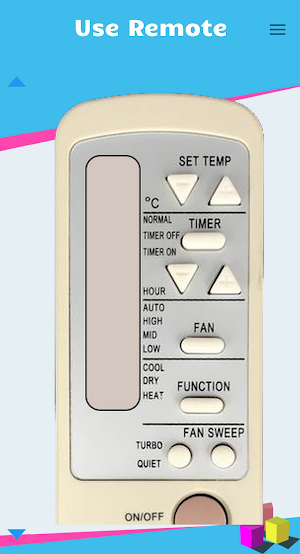 Remote Control for Haier AC Screenshot 3