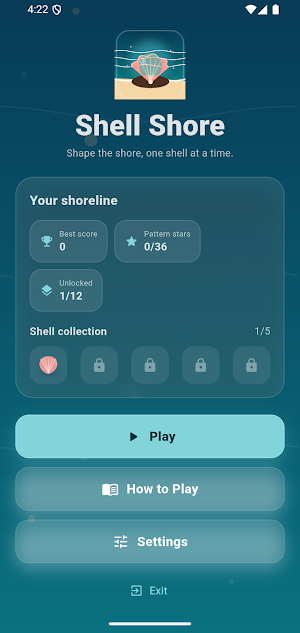 Shell Shore Screenshot 1