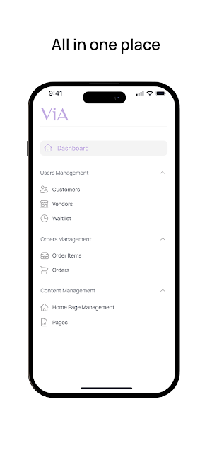 TryVia Vendors Screenshot 1