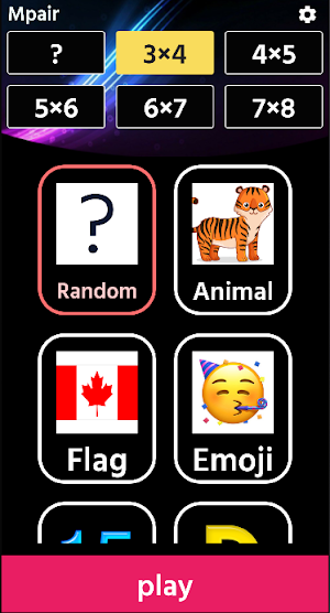 Mpair: memory game Screenshot 0
