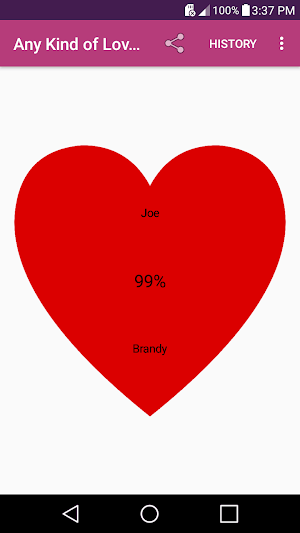 Any Kind of Love Calc. (Prank App) Screenshot 0
