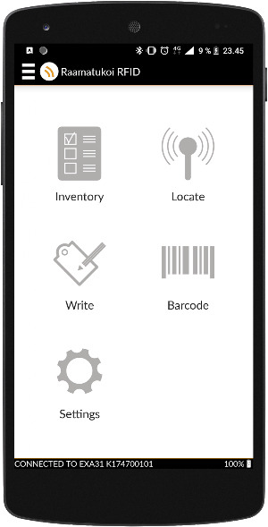 Raamatukoi RFID Screenshot 0