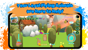 CubieFarm: Flying Animals Screenshot 2