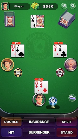 Blackjack Master:Party Game Screenshot 1