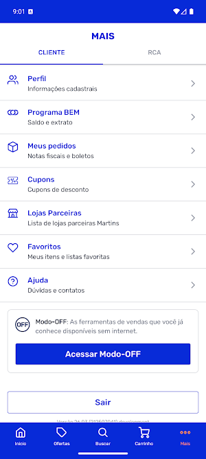 Martins Força de Vendas Screenshot 1