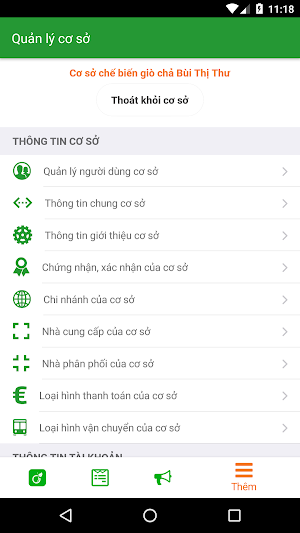 Nông sản an toàn Nghệ An Screenshot 1
