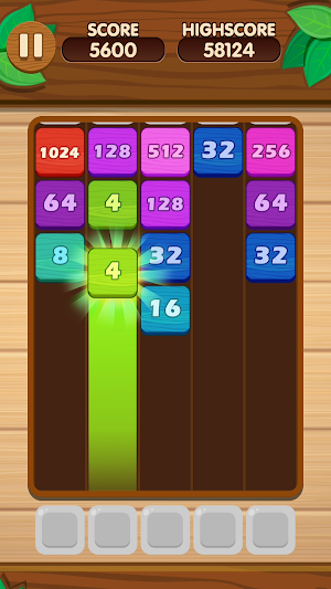 2048 Shoot & Merge Block Puzzle Screenshot 2