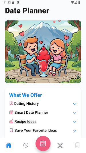 DateCraft: Date Planner Screenshot 0
