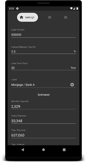 Loan Calculator Screenshot 3