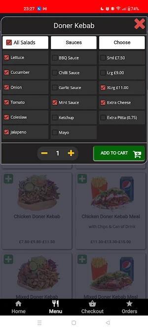 Flames Kebab Ebbw Vale Screenshot 2