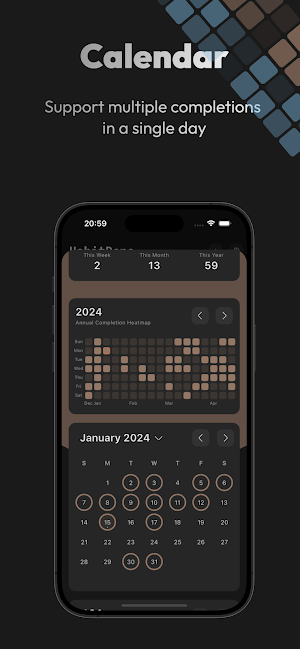 Habit Tracker Kit - HabitDone Screenshot 1