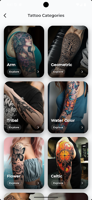 Tattoo Designs Ideas Screenshot 2