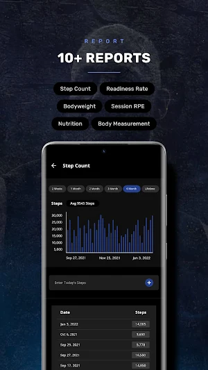THOR’S TRAINING APP Screenshot 2