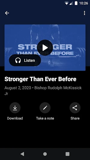 Koinonia Christian Center Screenshot 2