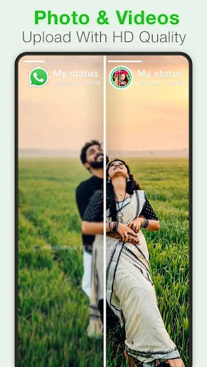 HD Status Uploader WhatsPixel Screenshot 1