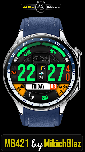 Digital Watch MB421 Screenshot 2